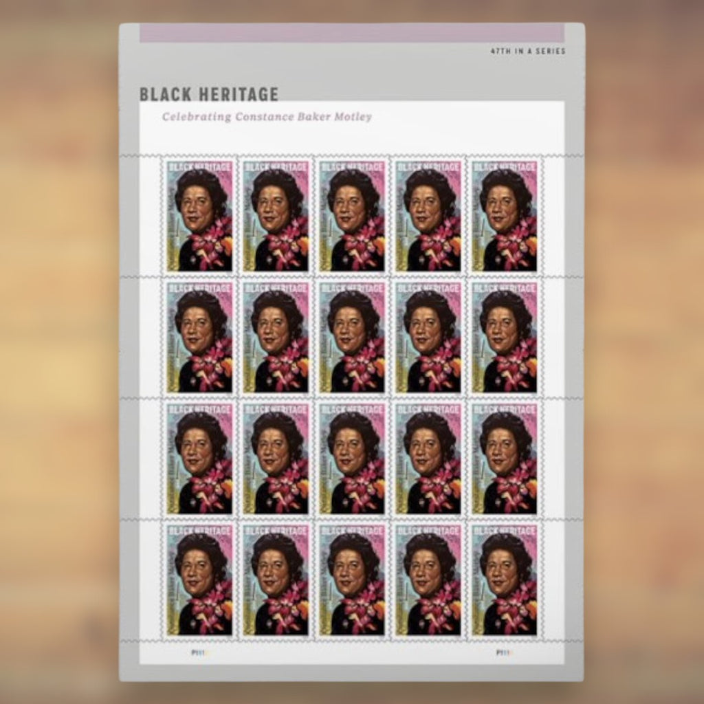 Black Heritage: Constance Baker Motley Forever Stamps, 2024 Sheet – Cards, Letters and Stamp Collecting