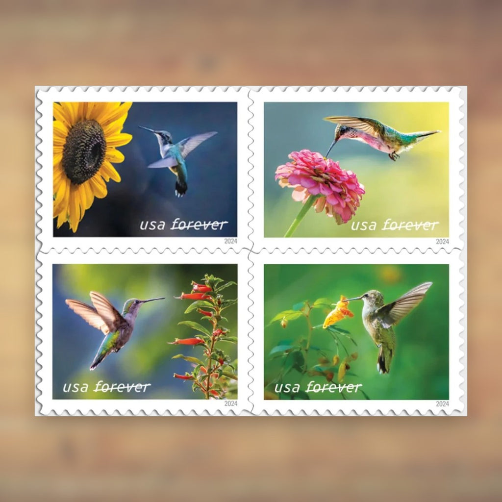 Garden Delights Forever Stamps, 2024 Booklet – Greeting Cards and Letters