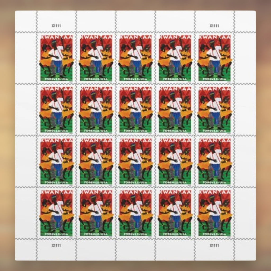 Kwanzaa Forever Stamps, 2024 Sheet – Kwanzaa Cards and Greetings