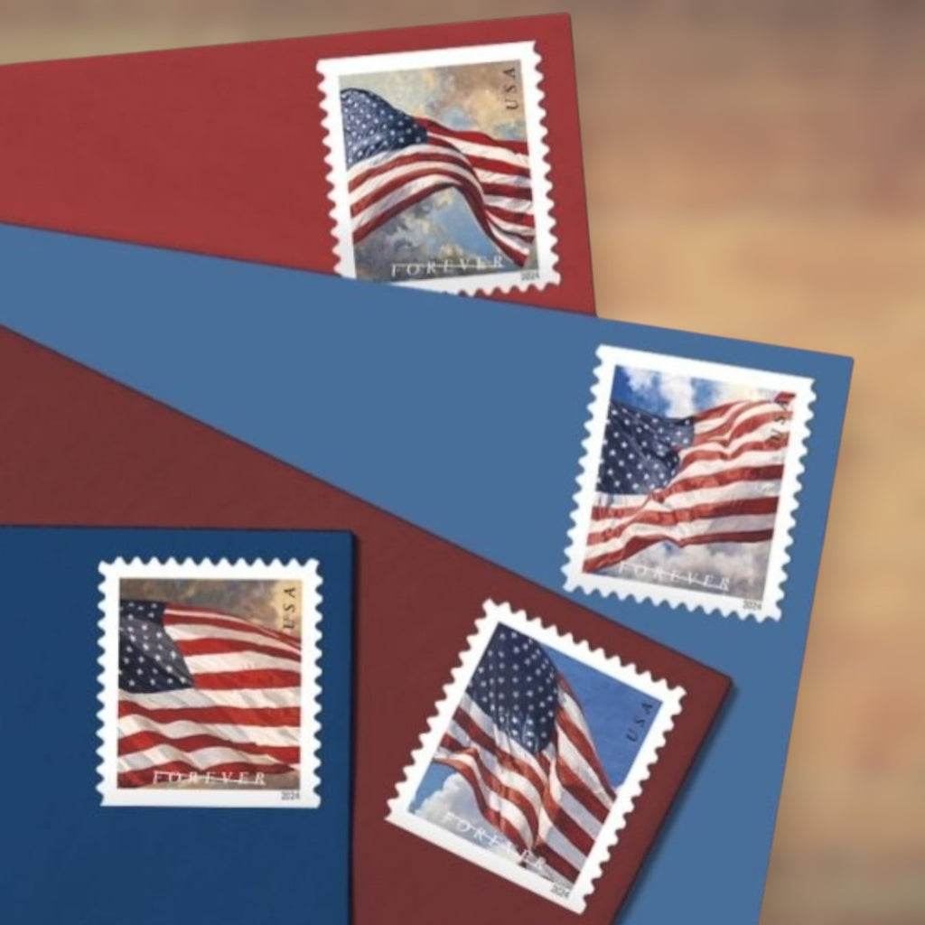 2024 U.S. Flag Forever Postage Stamps Booklet First-Class
