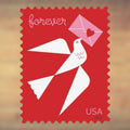 2024 Love Dove Forever Postage Stamps Sheet First-Class