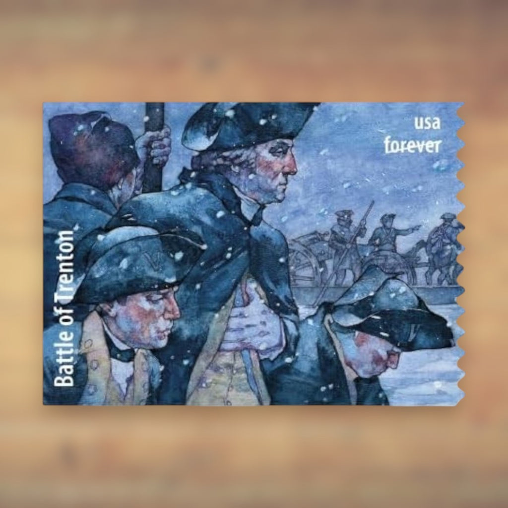 Battlefields of the American Revolution Forever Stamps, 2025 Sheet – Cards, Letters and Stamp Collecting