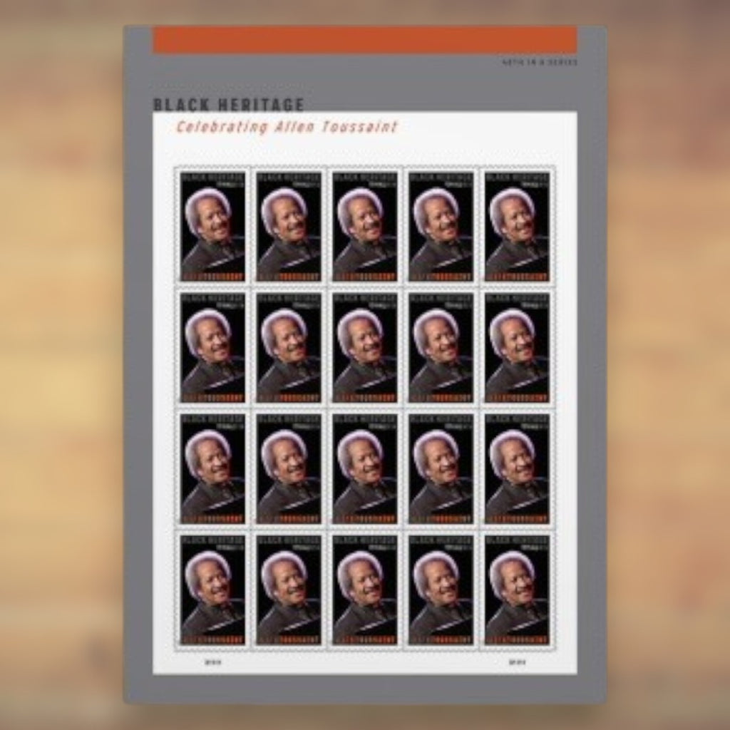 Black Heritage: Allen Toussaint Forever Stamps, 2025 Sheet – Cards, Letters and Stamp Collecting