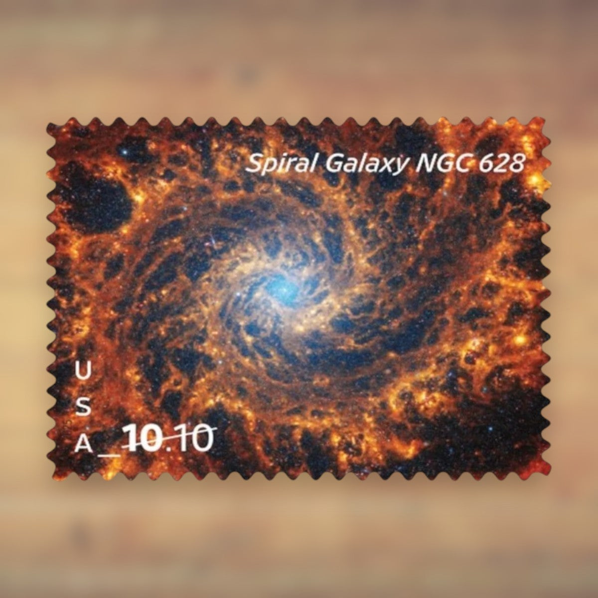 Spiral Galaxy $10.10 Priority Mail Stamps, 2025 Sheet – Priority Mail Postage
