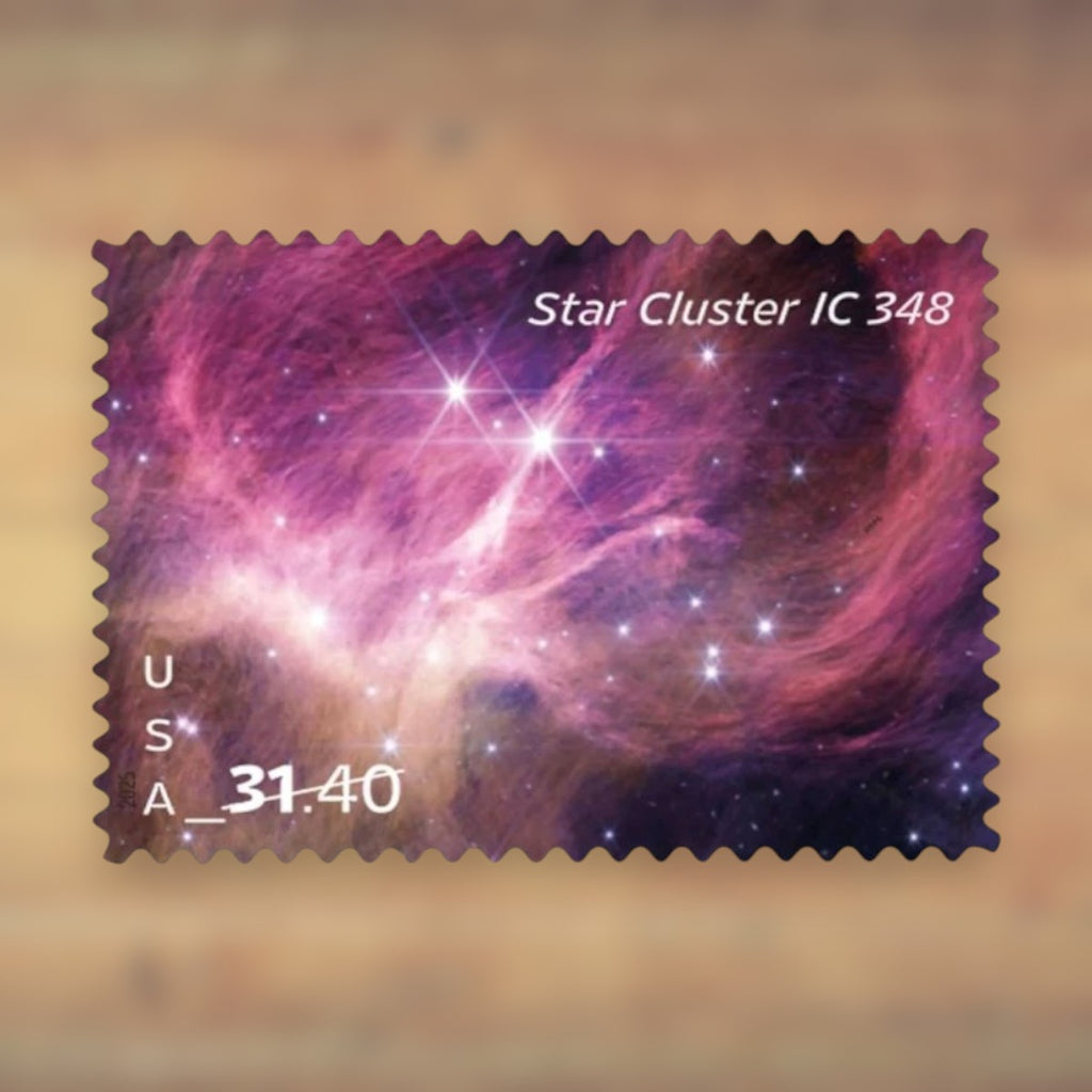 Star Cluster $31.40 Priority Mail Express Stamps, 2025 Sheet – Priority Mail Express Postage