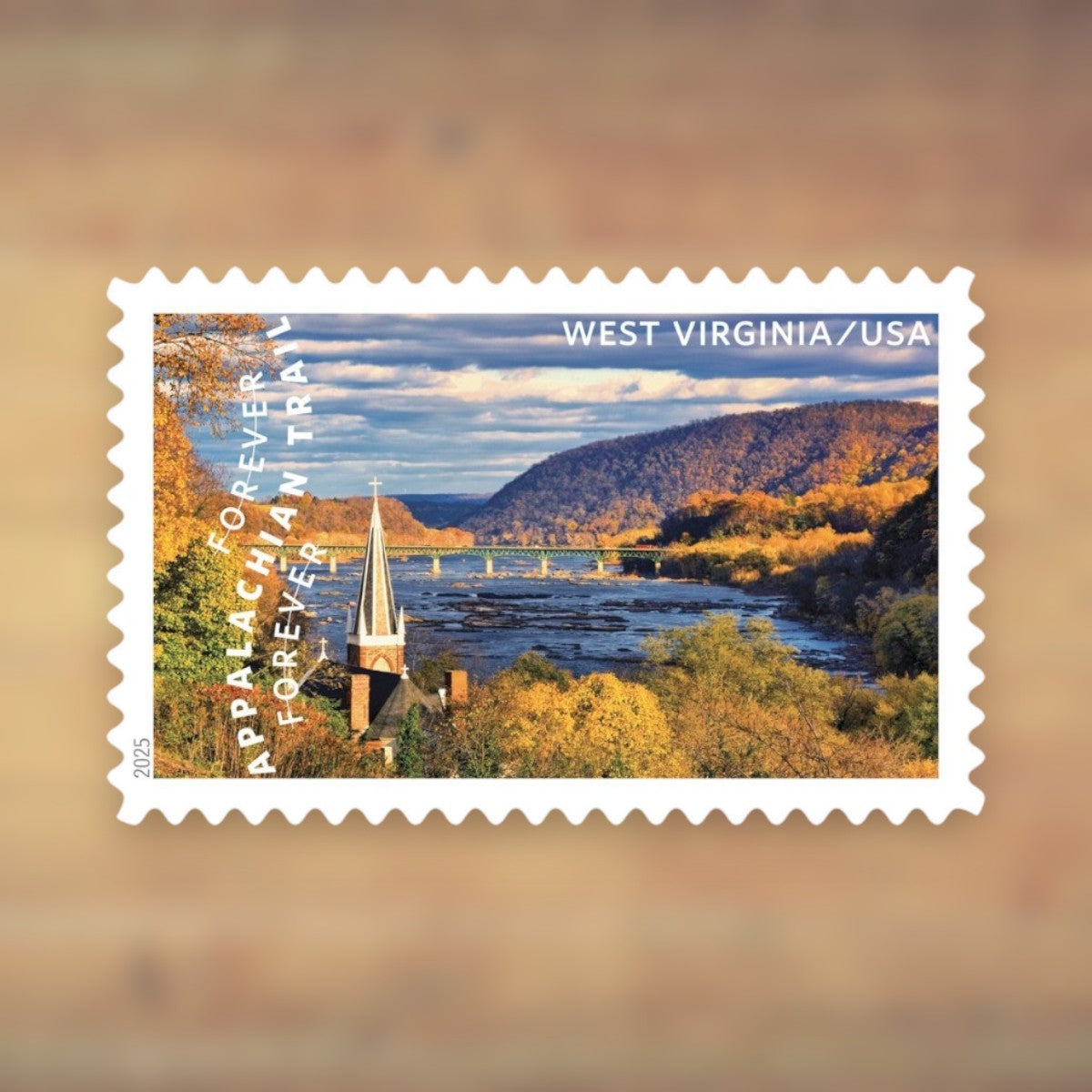 The Appalachian Trail Forever Stamps, 2025 Sheet – Cards, Letters and Stamp Collecting