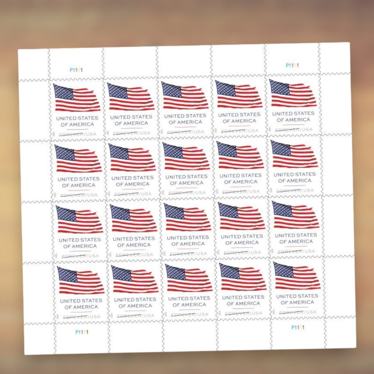 2025 U.S. Flag Forever Postage Stamps Coil First-Class