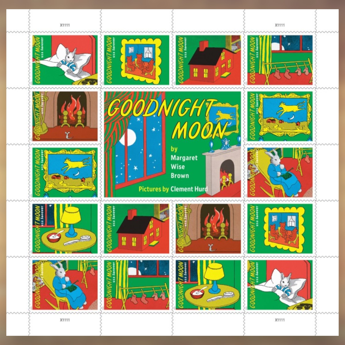 2025 Goodnight Moon Forever Postage Stamps Sheet First-Class
