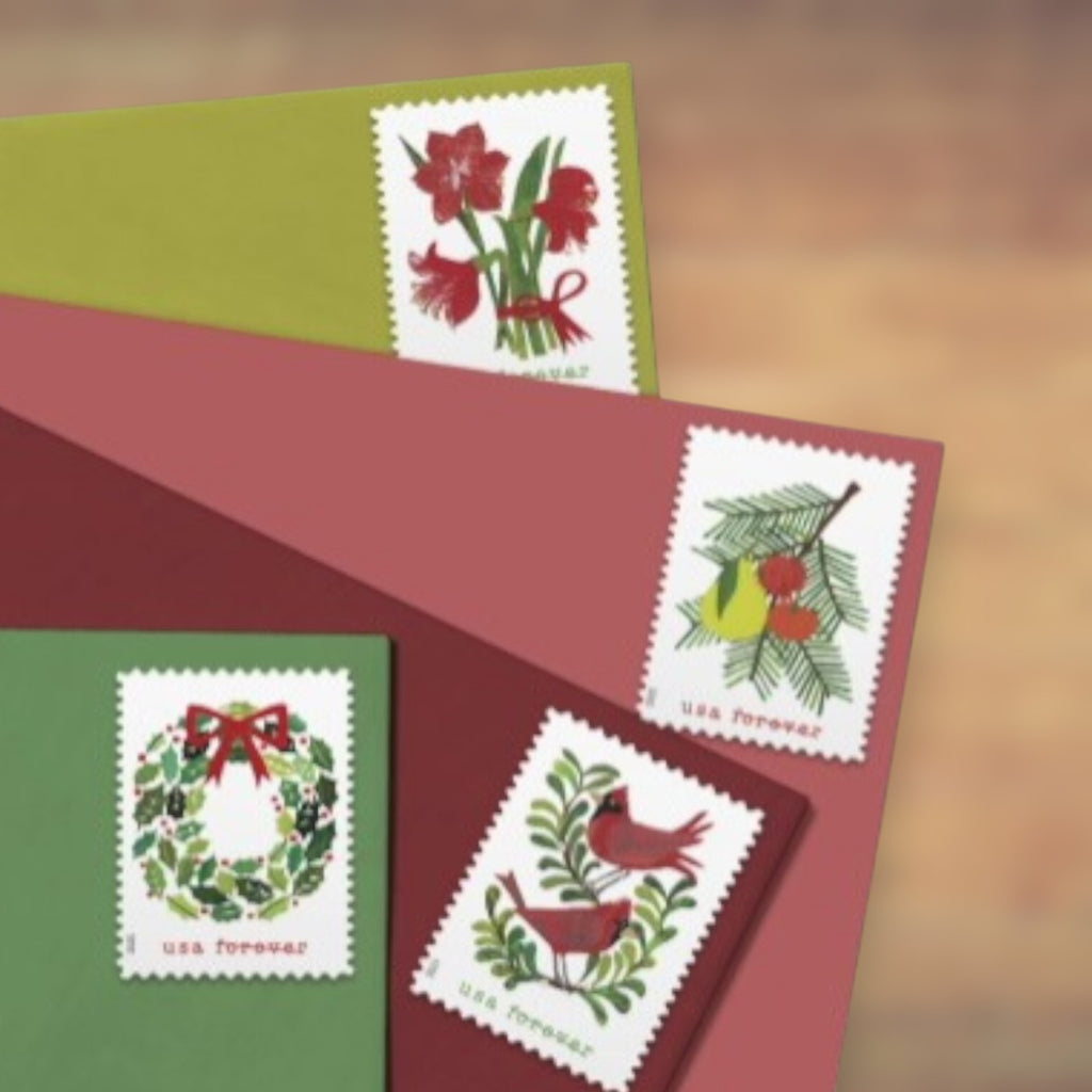 2025 Holiday Cheer Forever Postage Stamps Booklet First-Class