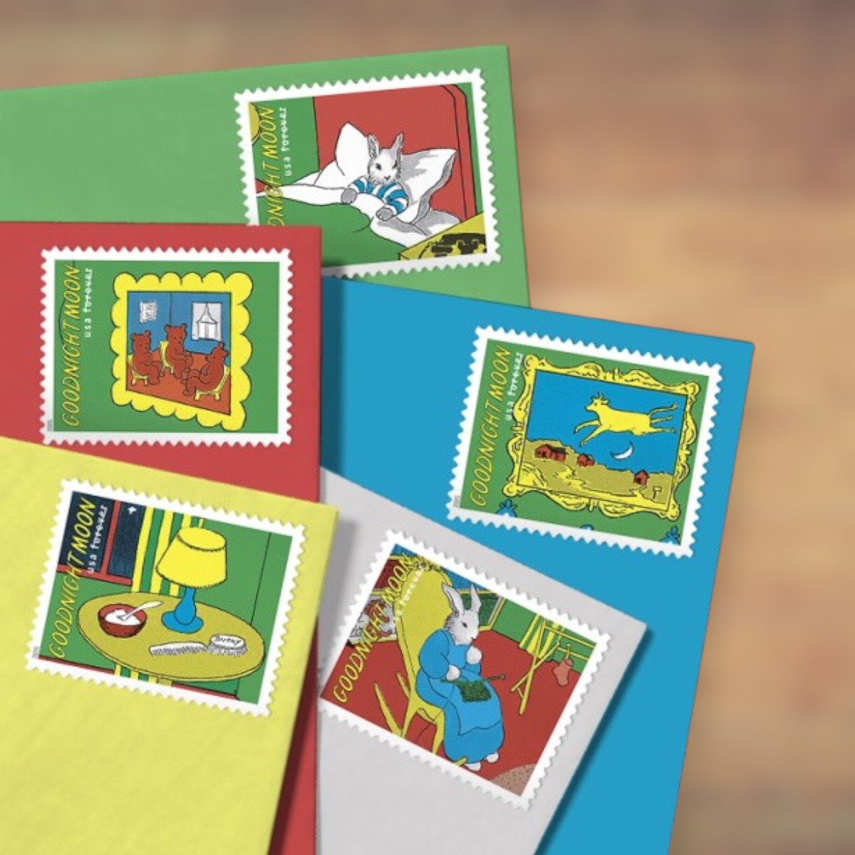 2025 Goodnight Moon Forever Postage Stamps Sheet First-Class