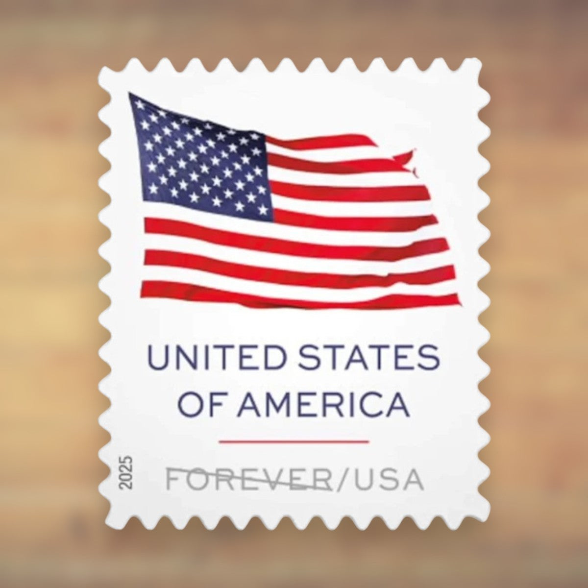 2025 U.S. Flag Forever Postage Stamps Coil First-Class