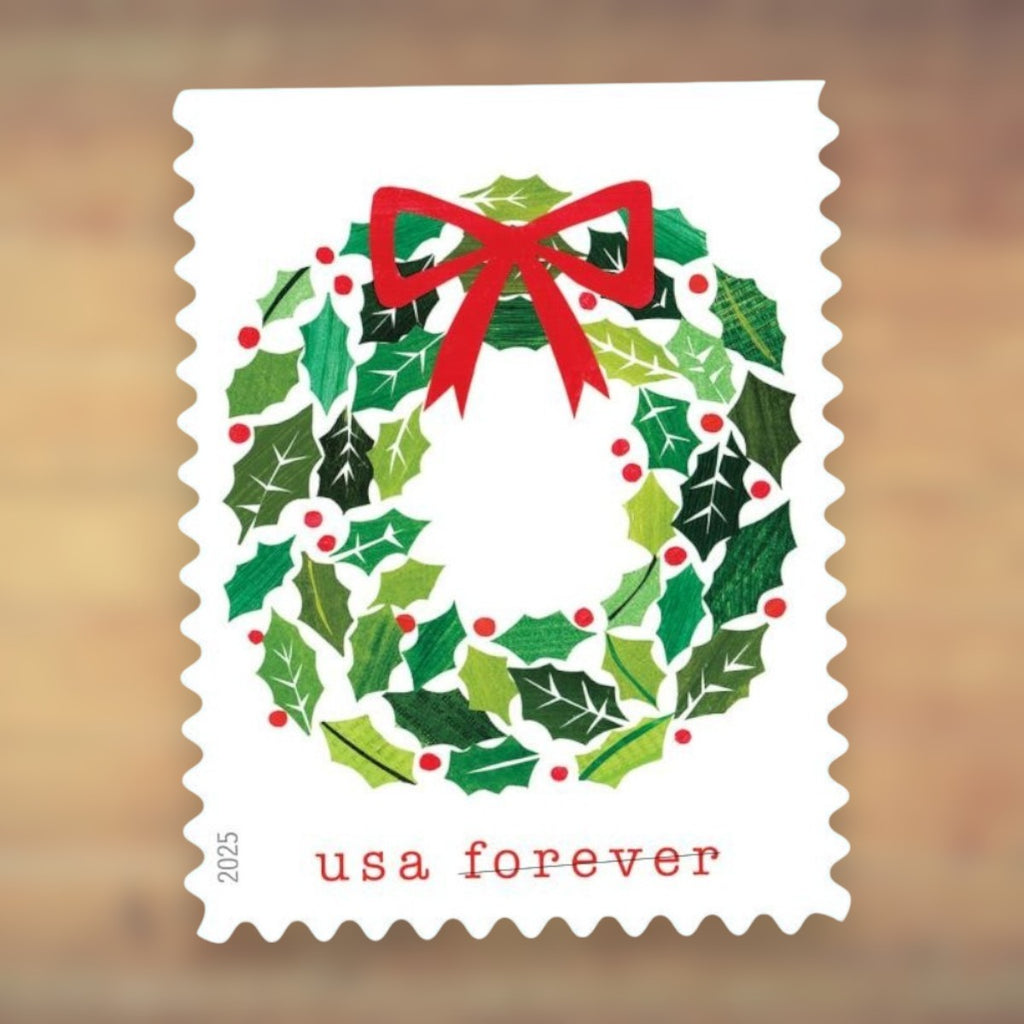 2025 Holiday Cheer Forever Postage Stamps Booklet First-Class