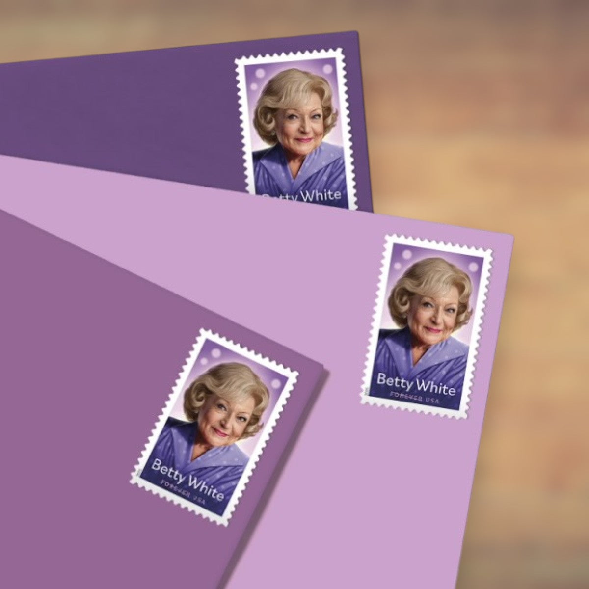 2025 Betty White Forever Postage Stamps Sheet First-Class