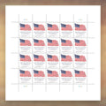 2025 U.S. Flags Forever Stamps – 250/500/1250/2500 Sheets, 100 Stamps per Sheet