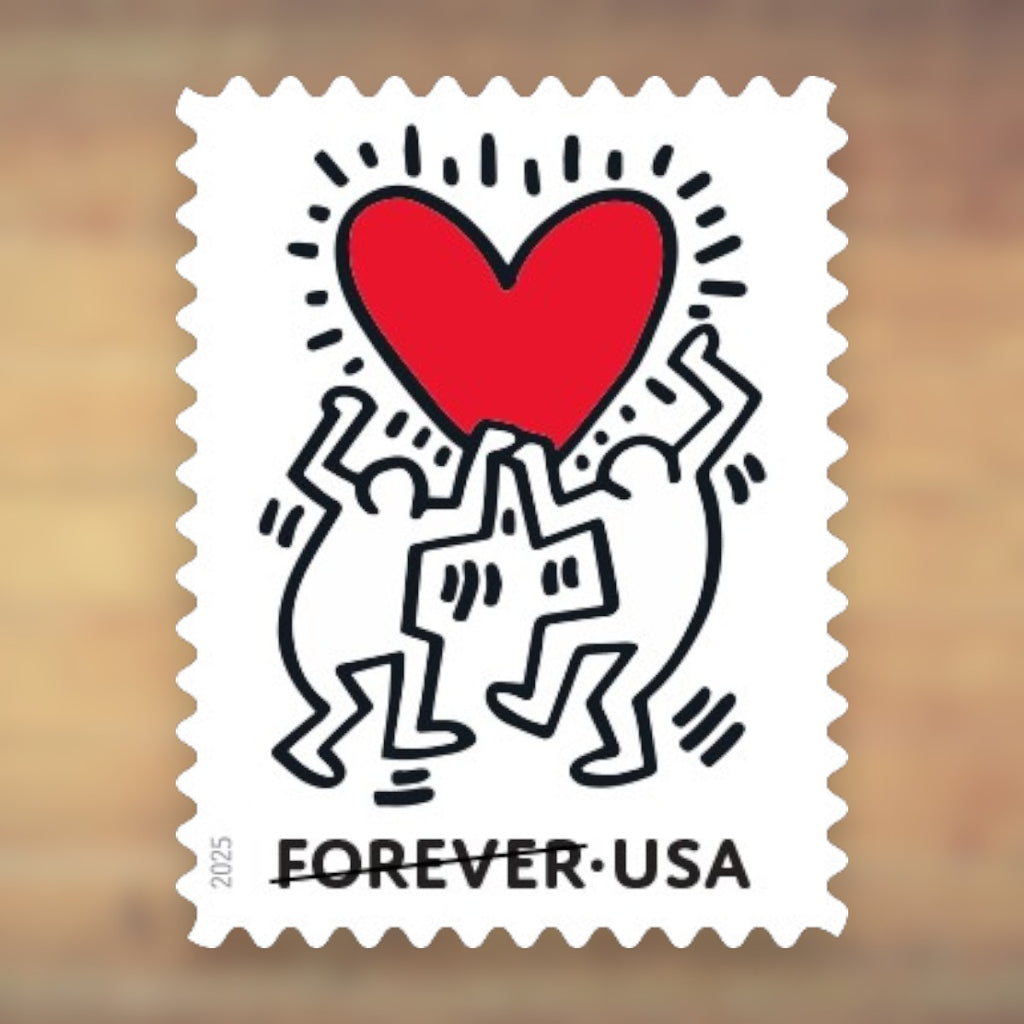 2025 Love Forever Postage Stamps Sheet First-Class