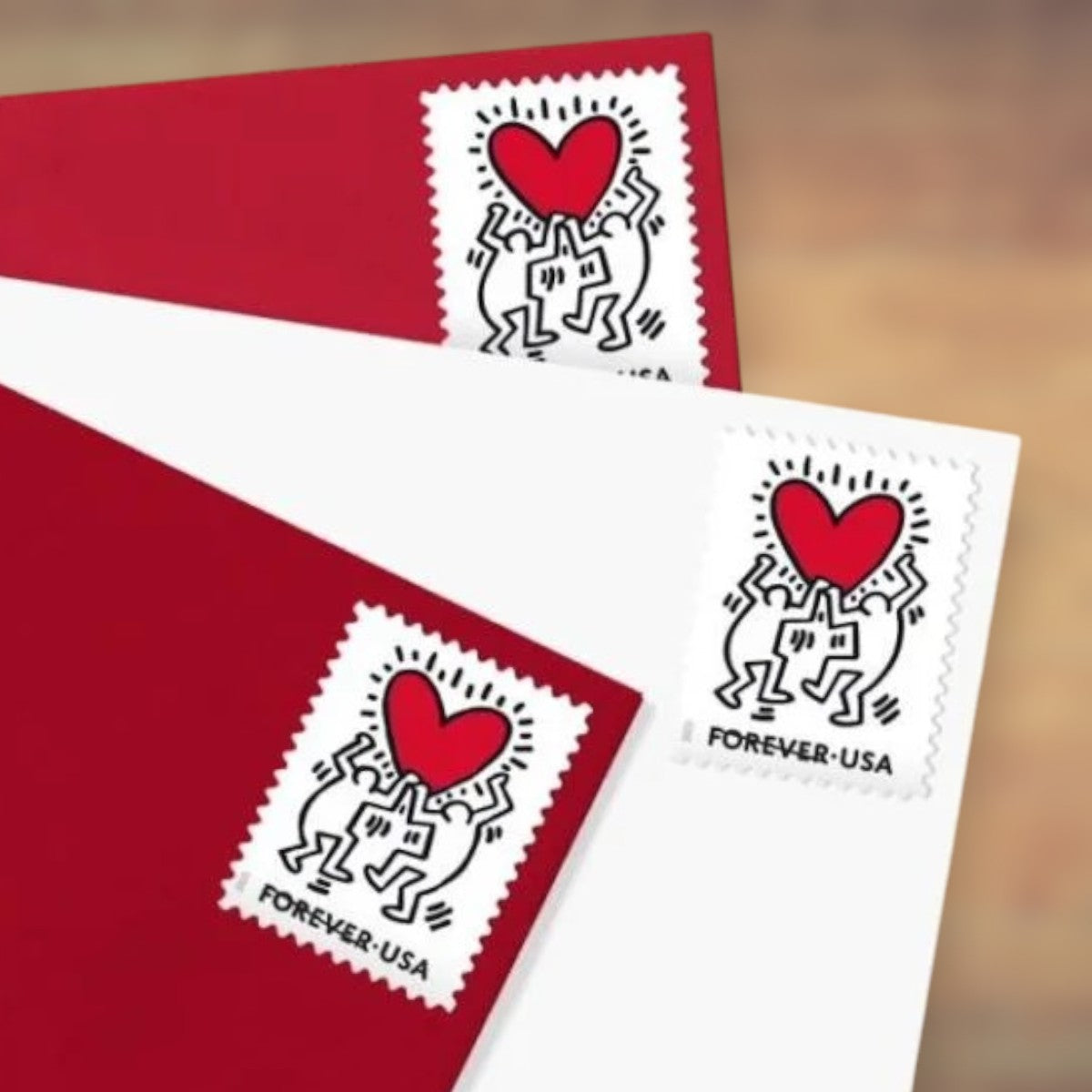 2025 Love Forever Postage Stamps Sheet First-Class
