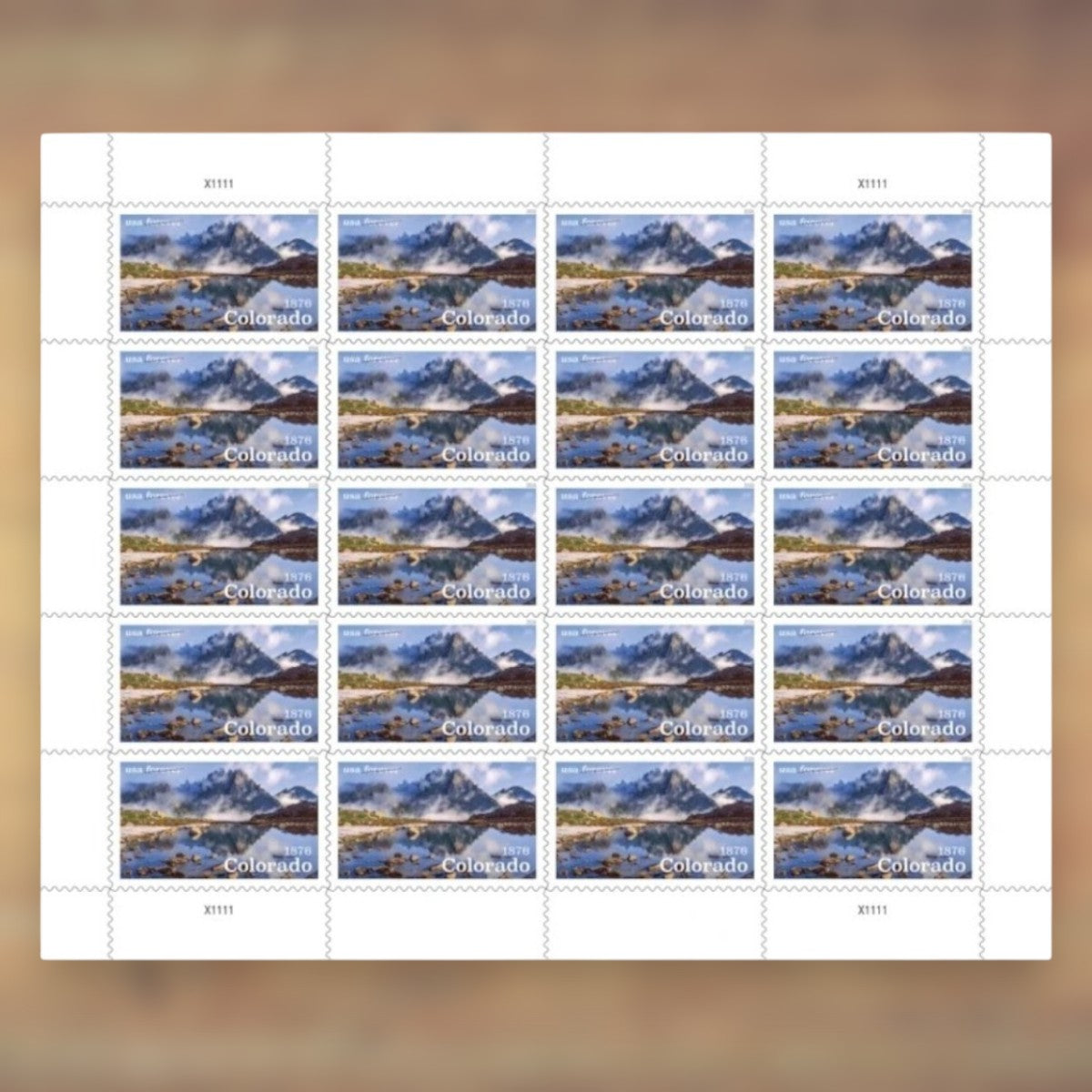 Colorado Statehood Forever Stamps, 2026 Sheet – Cards, Letters and Stamp Collecting
