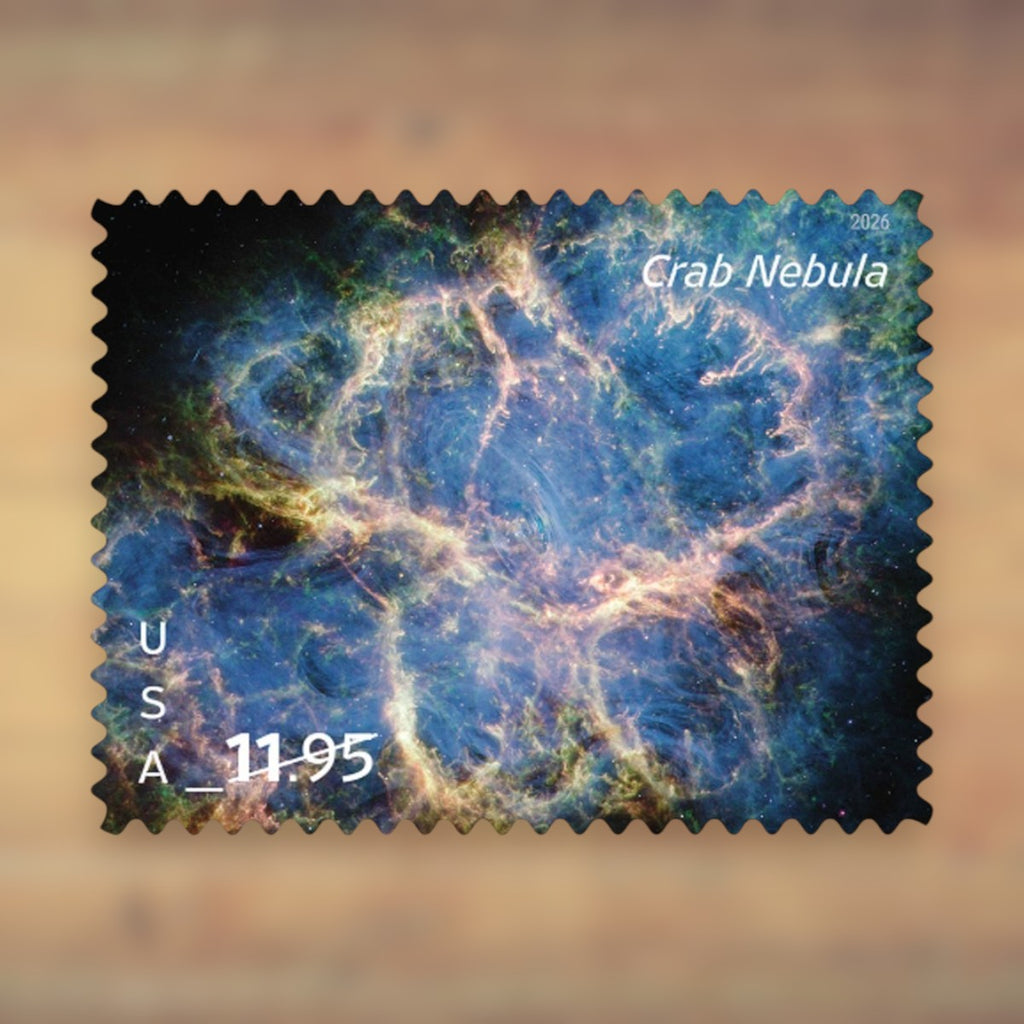 Crab Nebula $11.95 Priority Mail Stamps, 2026 Sheet – Priority Mail Postage