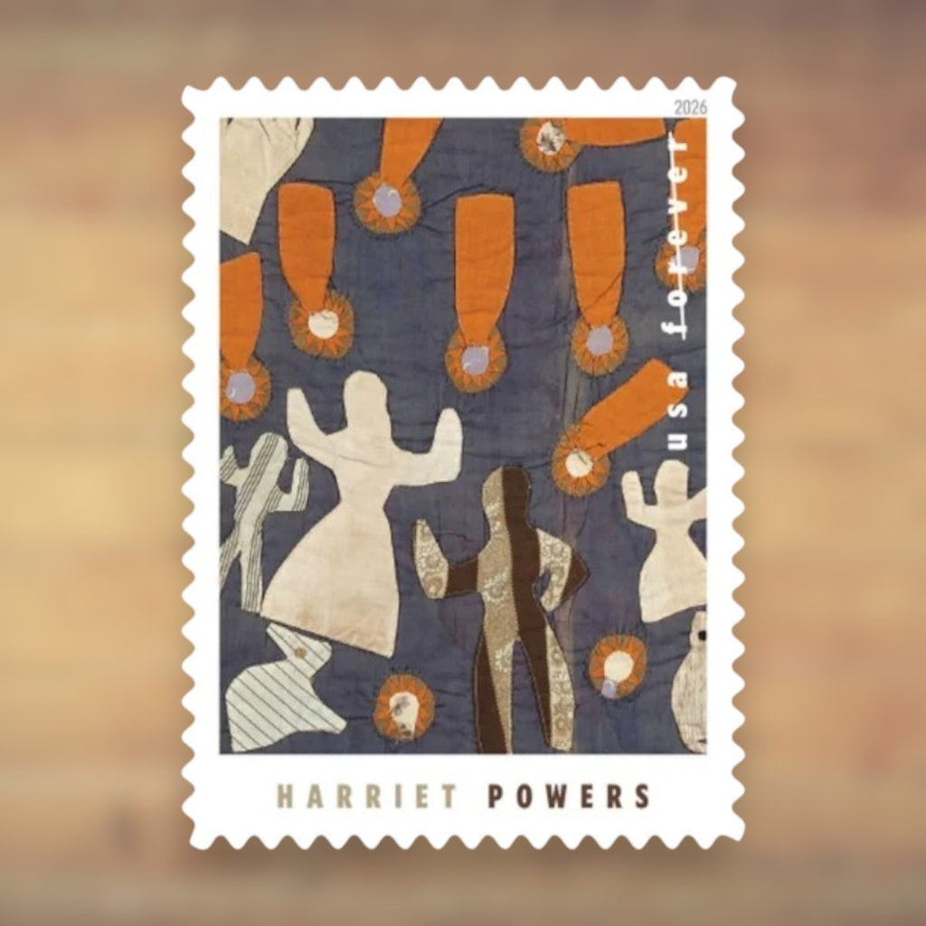 Harriet Powers Forever Stamps, 2026 Sheet – Cards, Letters and Stamp Collecting