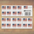 2026 U.S. Flags Forever Stamps – 250/500/1250/2500 Booklets, 100 Stamps per Booklet