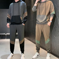 Men's Hooded Sweater & Pants Set
