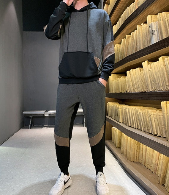 Men's Hooded Sweater & Pants Set