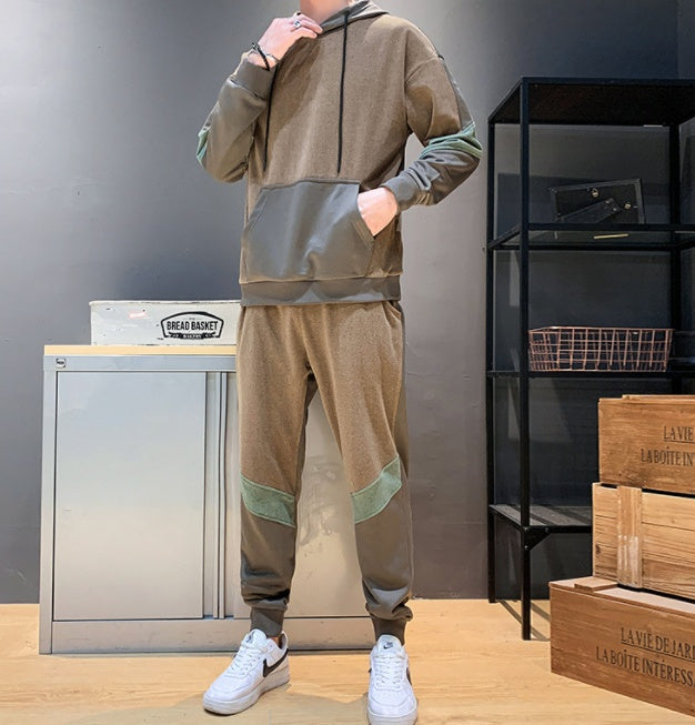Men's Hooded Sweater & Pants Set