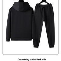 Plus Size Men's Suit Formal Two-Piece Set with Pants