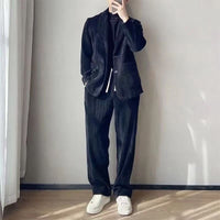 Men's Stylish Casual Suit & Pants Set