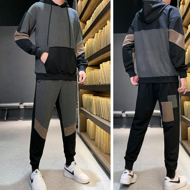 Men's Hooded Sweater & Pants Set