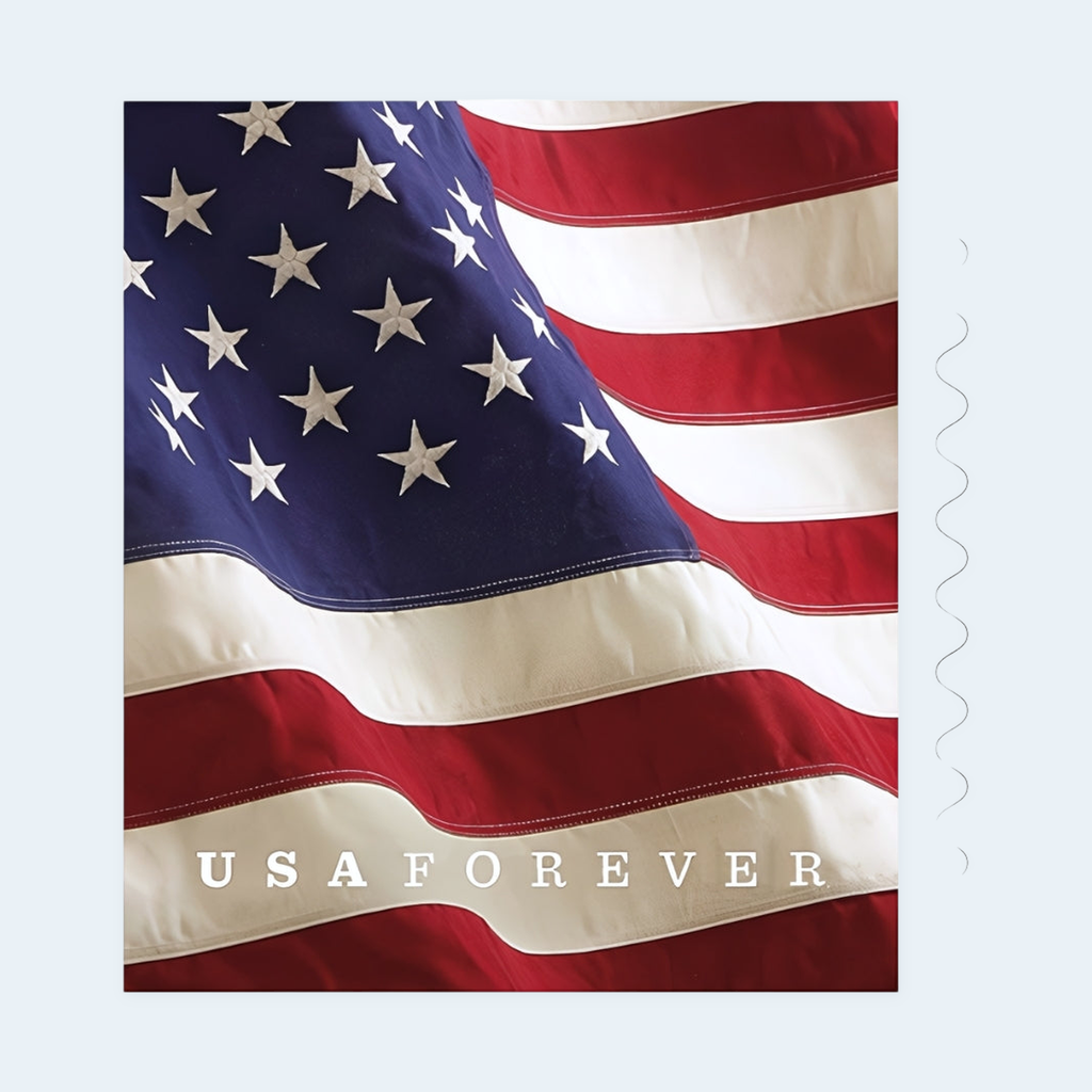 2017 U.S. Flag Forever Stamps: Self-Adhesive Roll for First-Class Mail, product image 3