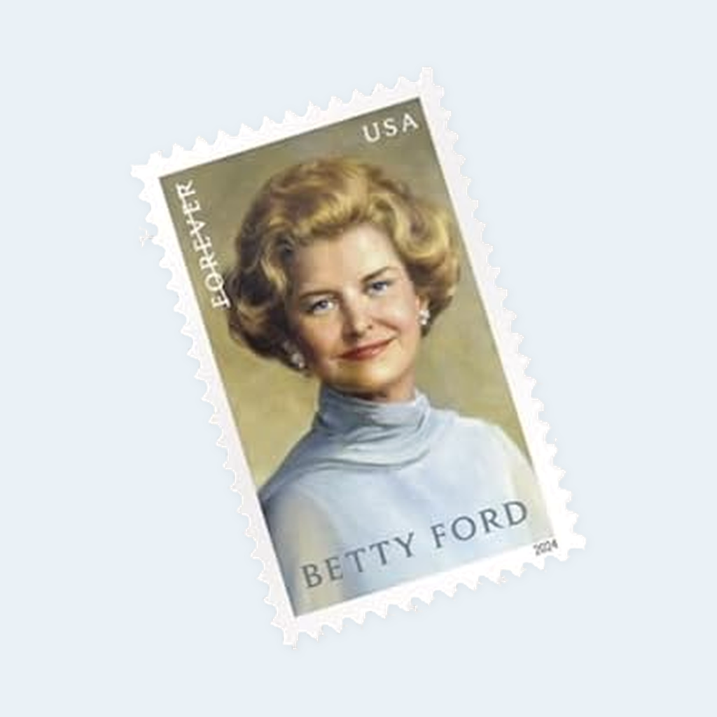 2024 Betty Ford Forever Stamps: Self-Adhesive Sheet for First-Class Mail, product image 3