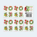 2025 Holiday Cheer Forever Stamps: Self-Adhesive Booklet for First-Class Mail, product image 1