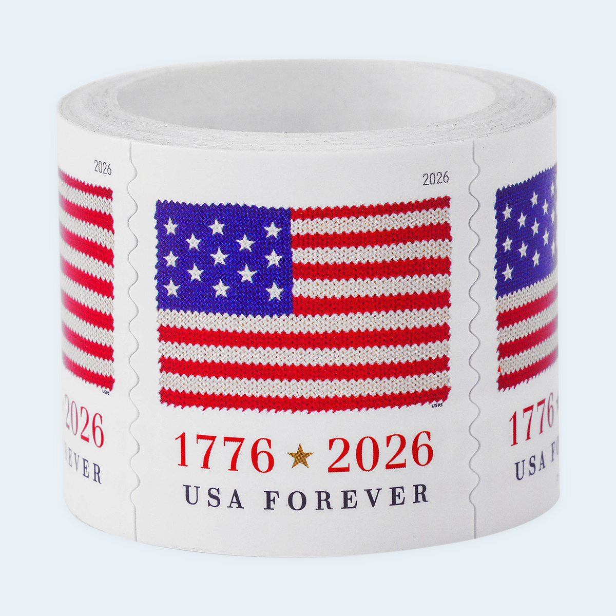 2026 U.S. Flag Forever Stamps: Self-Adhesive Roll for First-Class Mail, product image 1