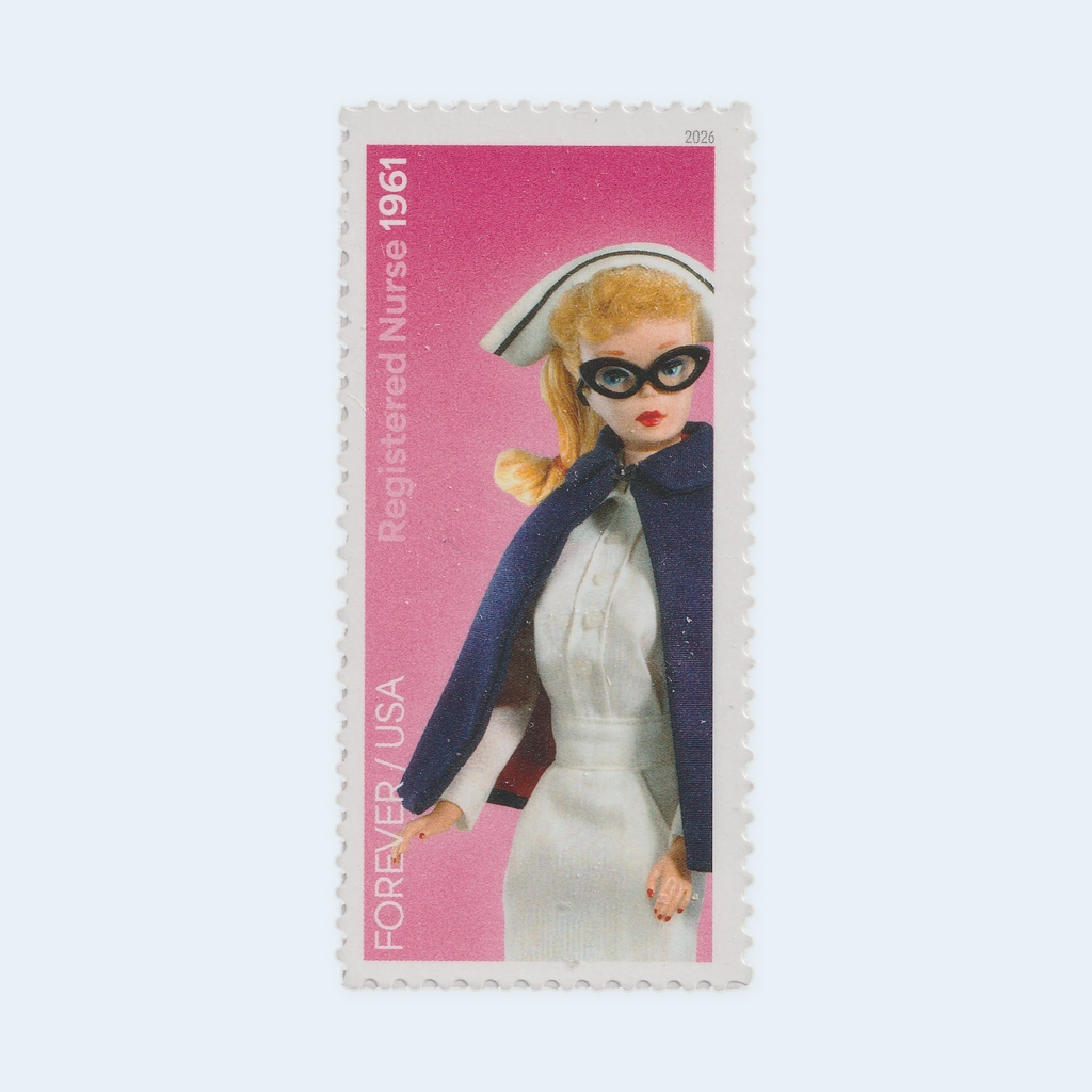 2026 Barbie Forever Stamps: Career Designs in Self-Adhesive Sheets, product image 2