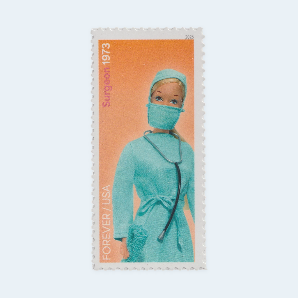 2026 Barbie Forever Stamps: Career Designs in Self-Adhesive Sheets, product image 3