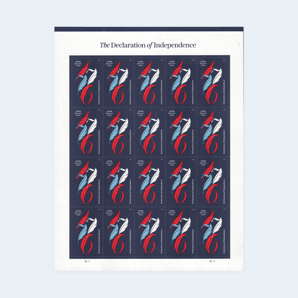 2026 Declaration of Independence Forever Stamps: 250th Anniversary Sheets, product image 1
