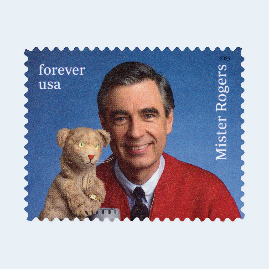 2026 Mister Rogers Forever Stamps: Four-Design Self-Adhesive Souvenir Sheets, product image 4