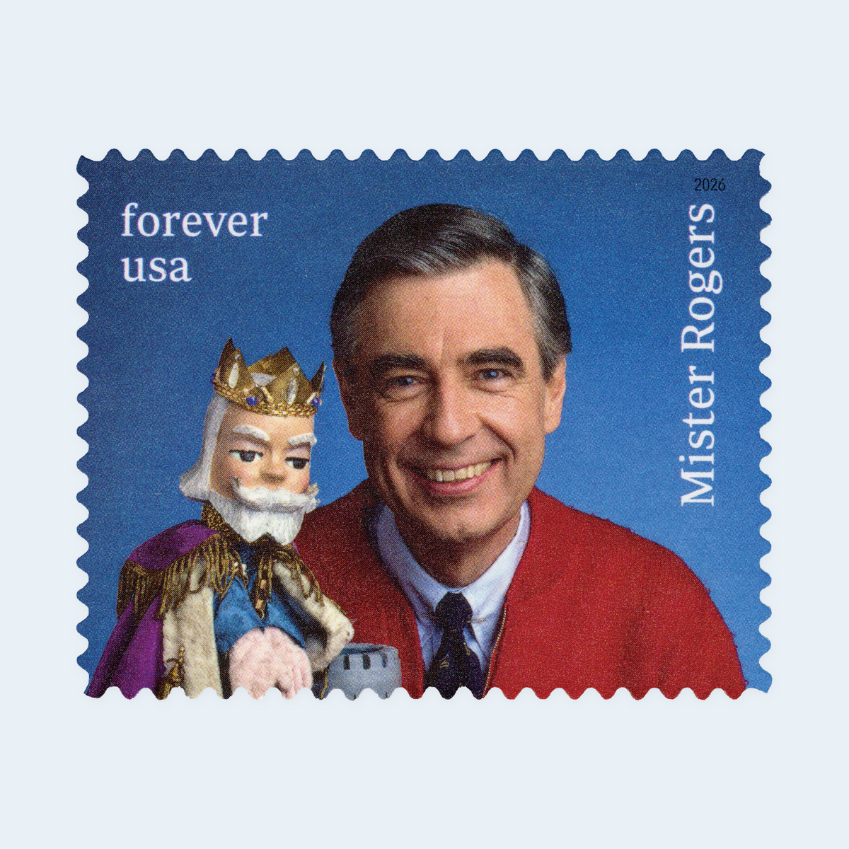 2026 Mister Rogers Forever Stamps: Four-Design Self-Adhesive Souvenir Sheets, product image 5