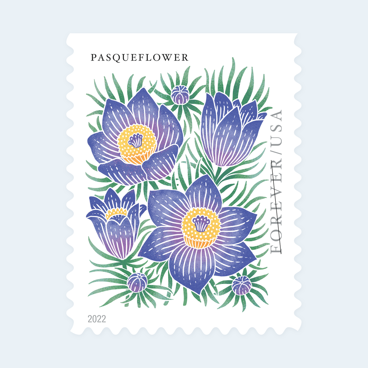2022 Mountain Flora Forever Stamps: Self-Adhesive Booklets for First-Class Mail, product image 2