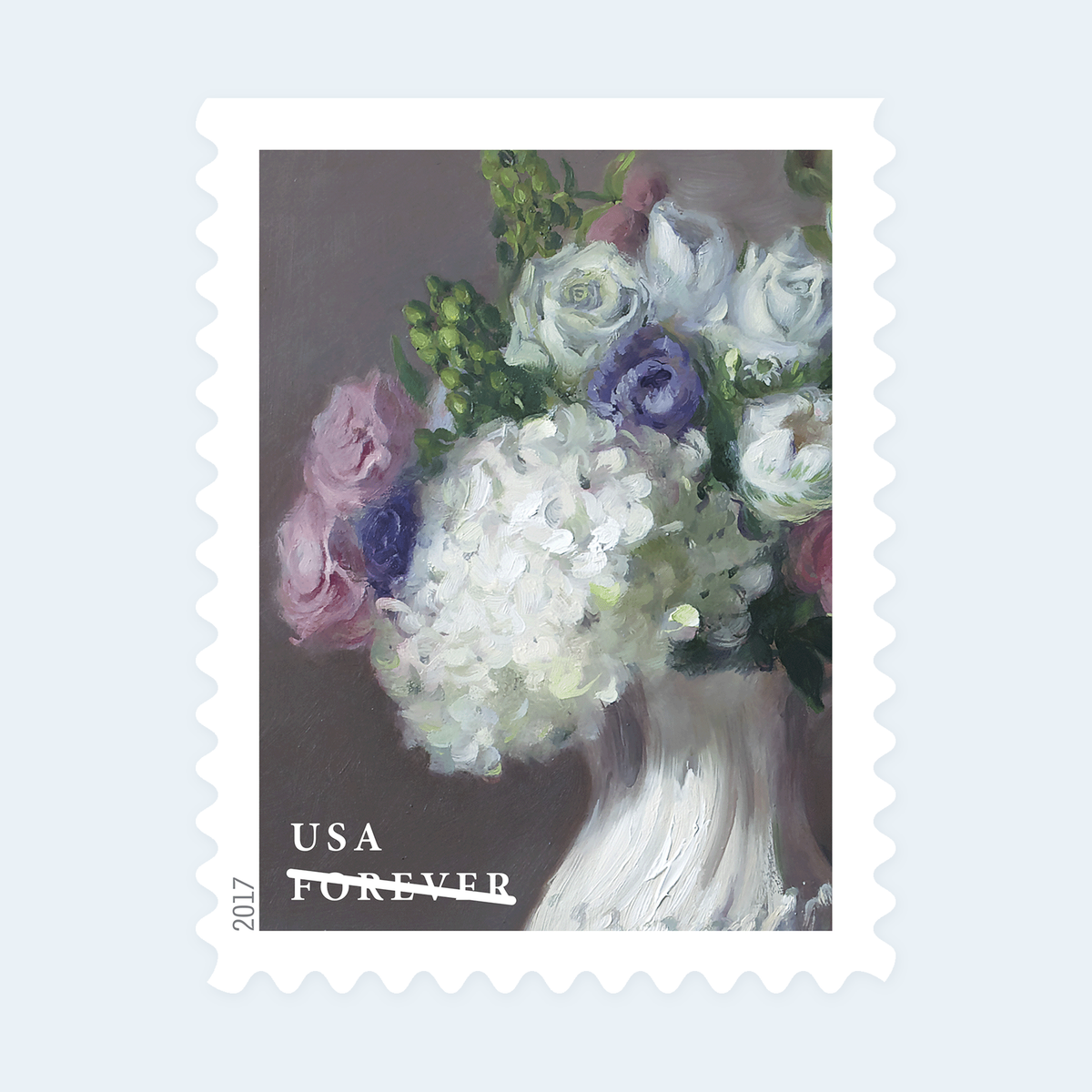 2017 Flowers from the Garden Forever Stamps: Self-Adhesive Booklets for First-Class Mail, product image 2