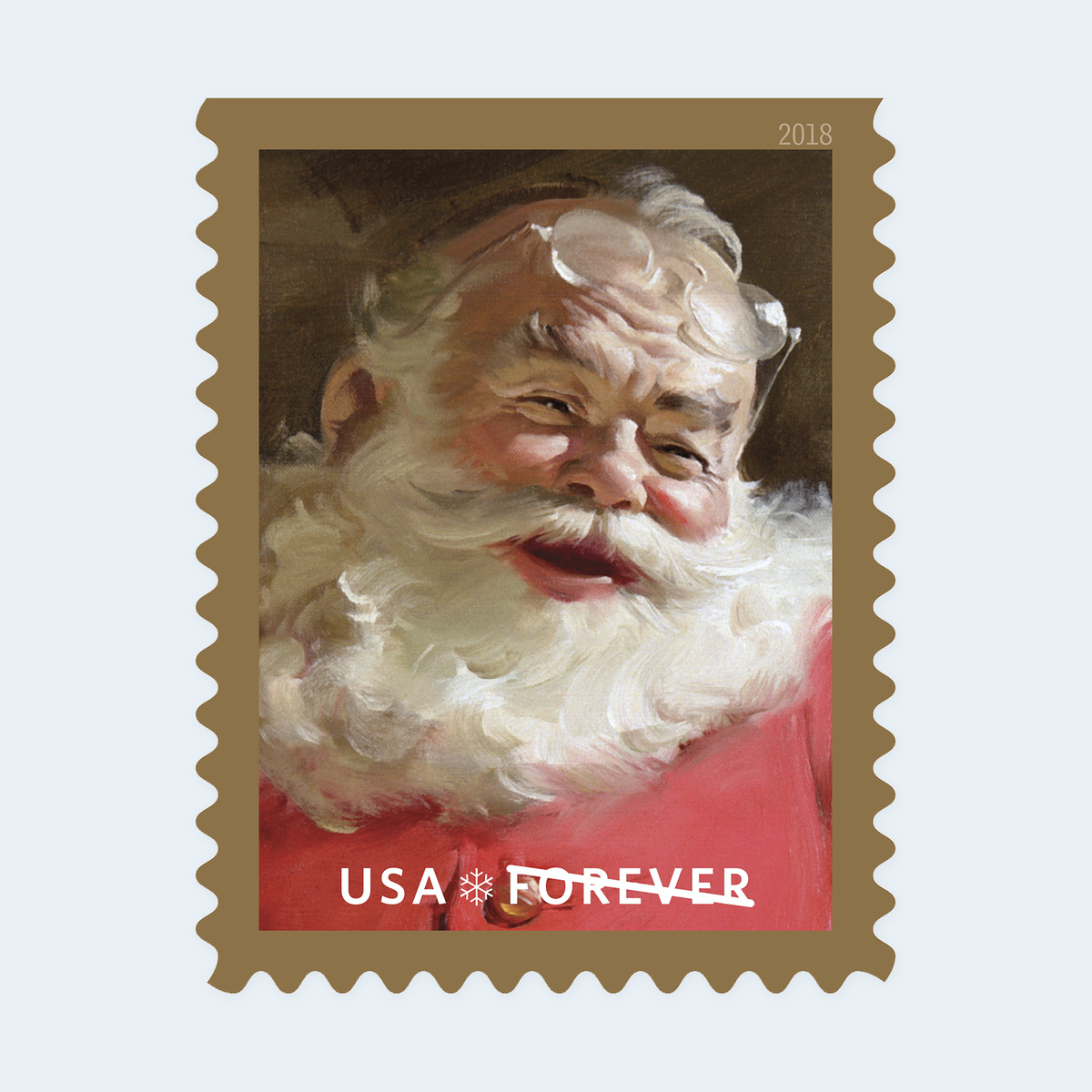 2018 Sparkling Holidays Forever Stamps: Self-Adhesive Booklet for First-Class Mail, product image 2