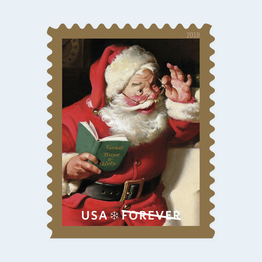 2018 Sparkling Holidays Forever Stamps: Self-Adhesive Booklet for First-Class Mail, product image 3