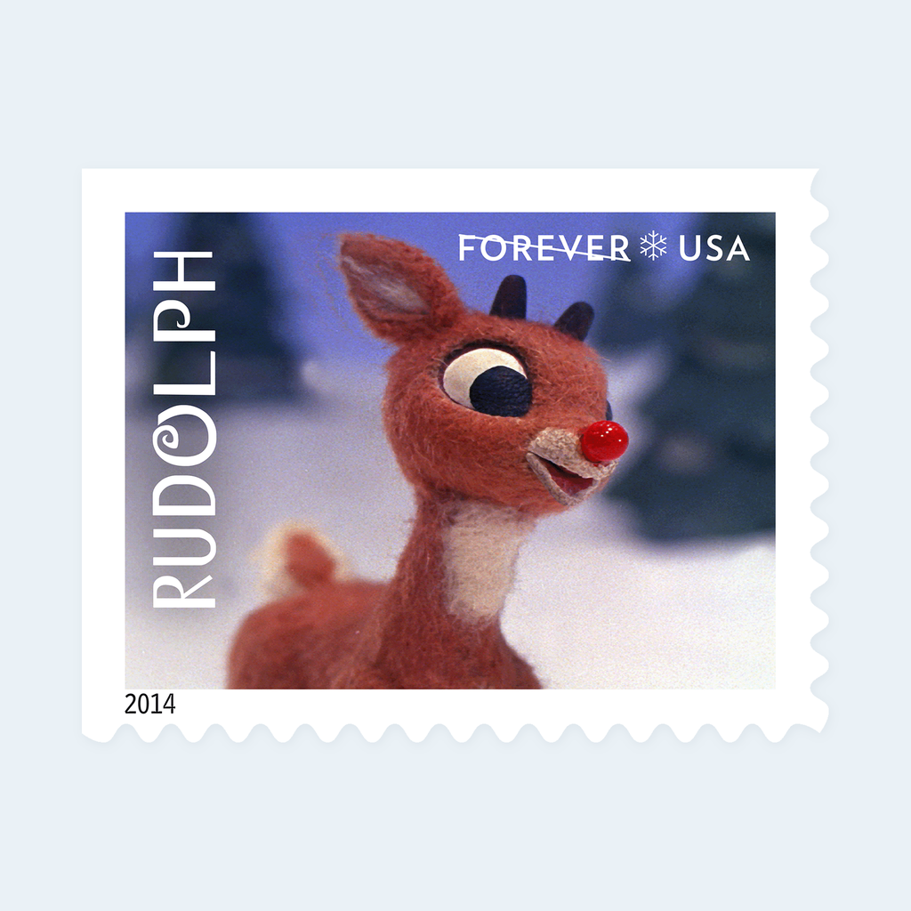 2014 Rudolph the Red-Nosed Reindeer Forever Stamps: Self-Adhesive Booklet for First-Class Mail, product image 3