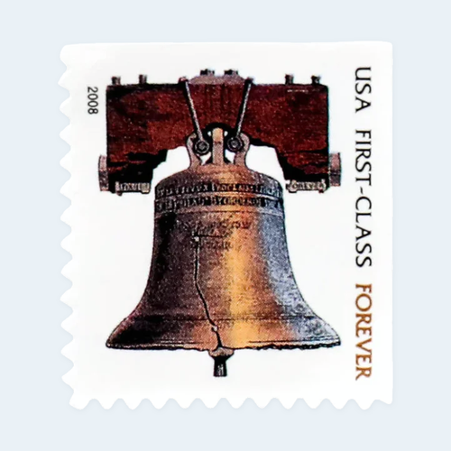 2008 Liberty Bell Forever Stamps: Self-Adhesive Booklet for First-Class Mail, product image 2
