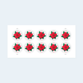 2018 Poinsettia Global Forever Stamps: Self-Adhesive Sheet for International Mail, product image 1