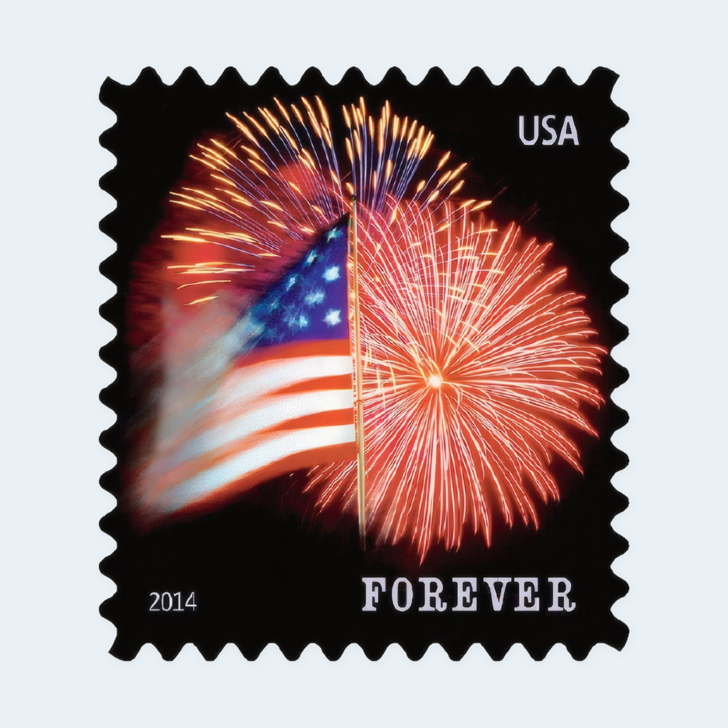 2014 The Star-Spangled Banner Forever Stamps: Self-Adhesive Booklet for First-Class Mail, product image 2
