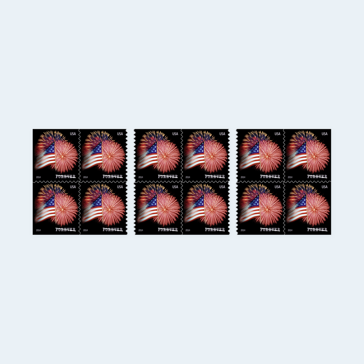 2014 The Star-Spangled Banner Forever Stamps: Self-Adhesive Booklet for First-Class Mail, product image 3