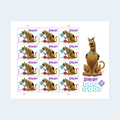 2018 Scooby-Doo! Forever Stamps: Self-Adhesive Sheet for First-Class Mail, product image 1