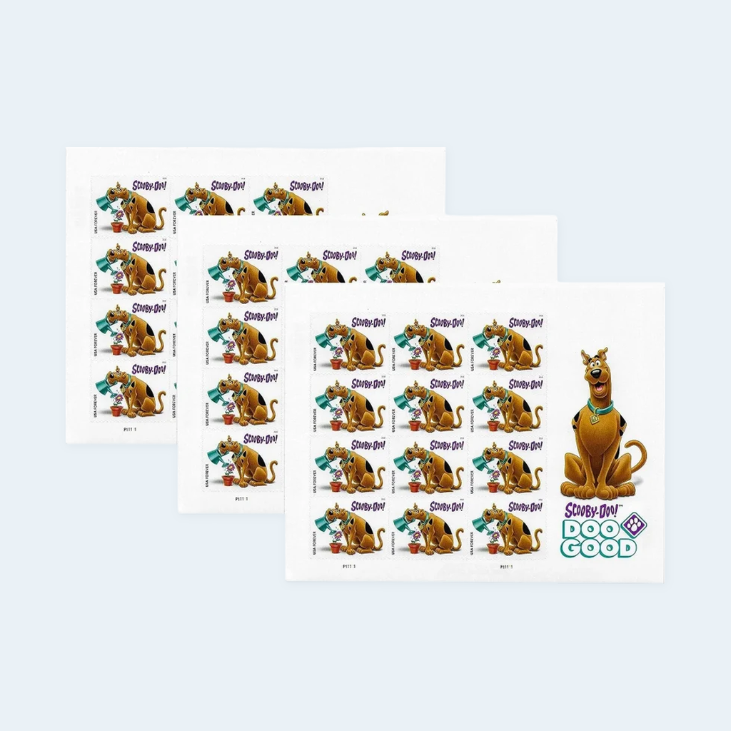 2018 Scooby-Doo! Forever Stamps: Self-Adhesive Sheet for First-Class Mail, product image 3